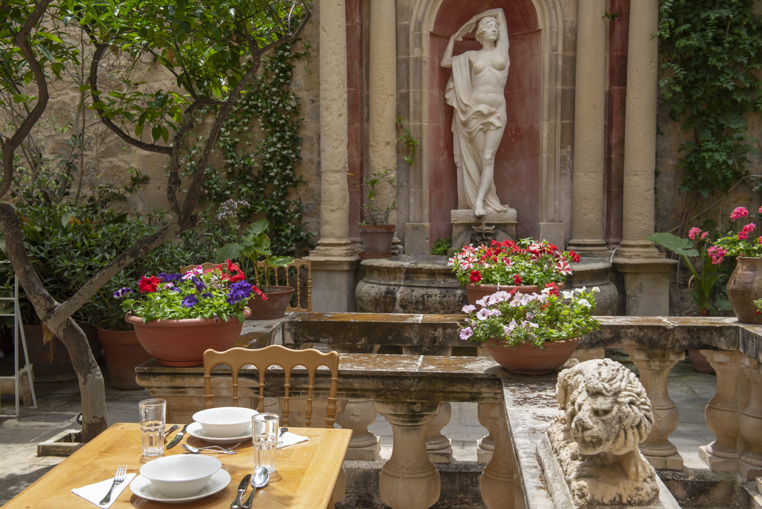 Breakfast in Garden (2)